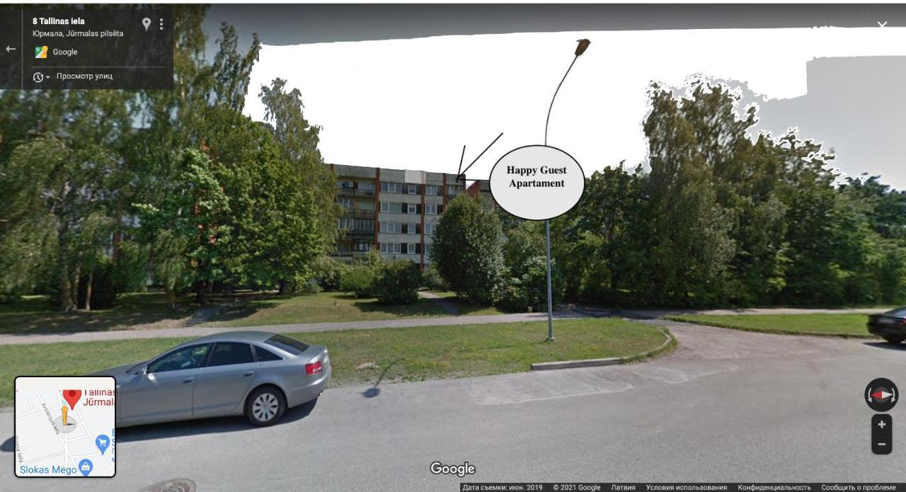 Appartamento Happy Guest Apartament Jūrkalne Esterno foto